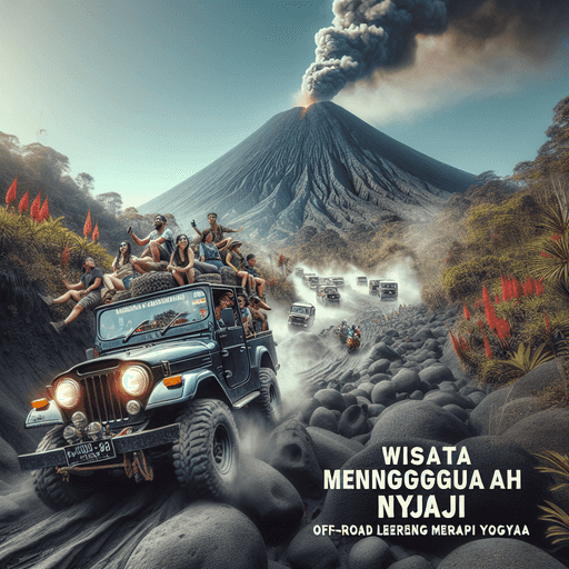 Wisata Menggugah Nyali: Off-Road Seru Lereng Merapi Yogya